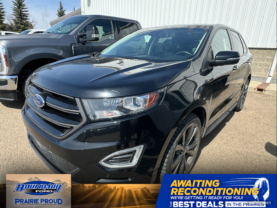2017 Ford Edge SPORT | HTD/CLD LEATHER | PANO ROOF | NAV