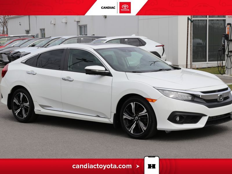 2017 Honda Civic Touring - BAS KM - CUIR - TOIT OUVRANT - MAGS