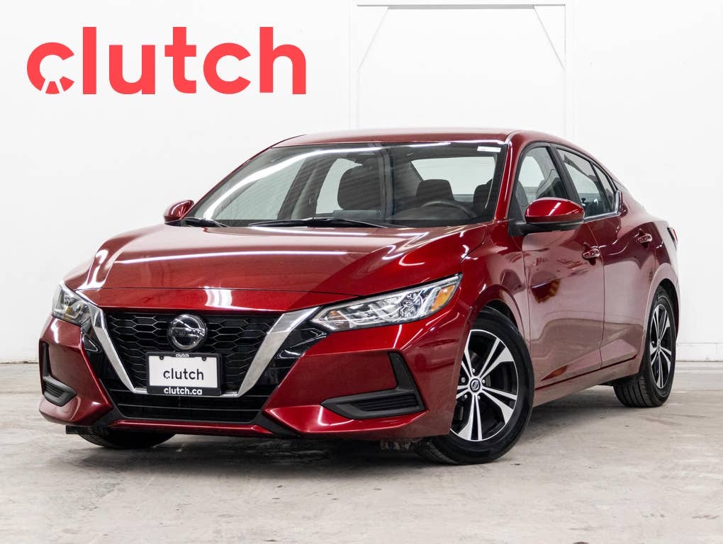 2020 Nissan Sentra SV w/ Apple CarPlay & Android Auto, Rearview Cam, 