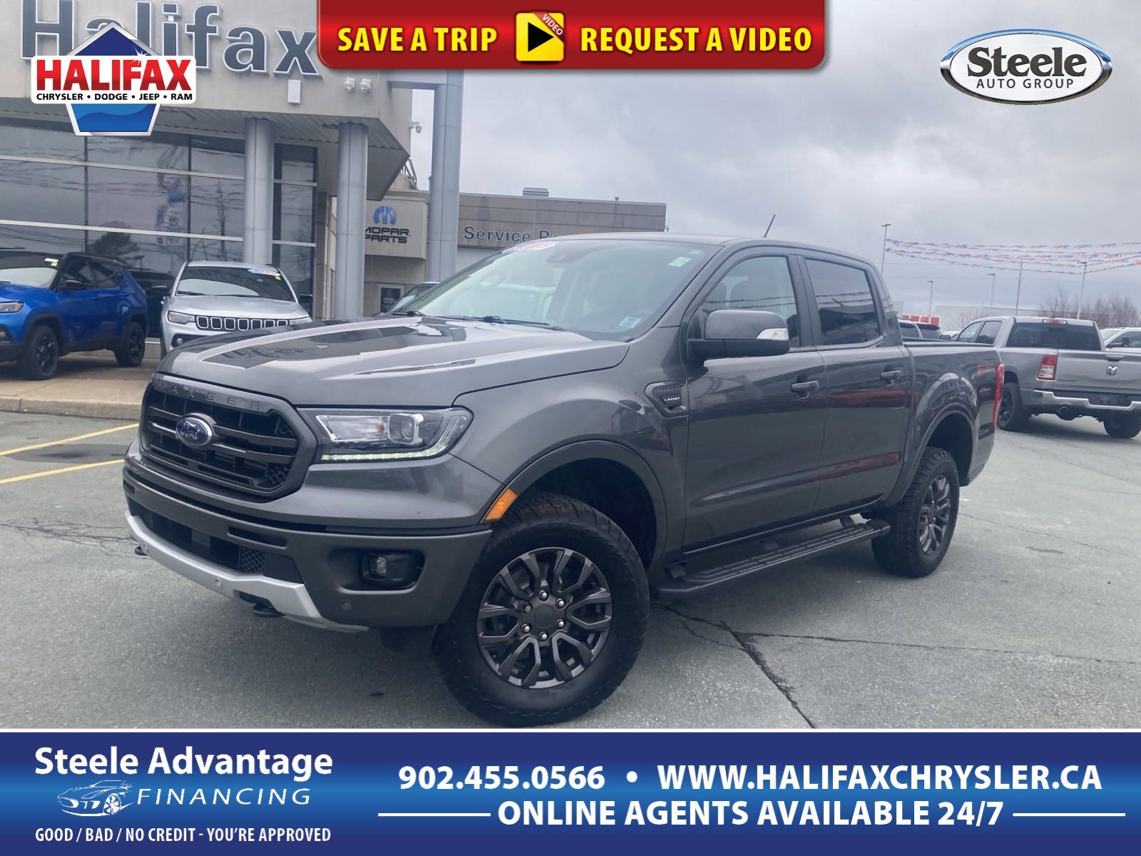 2019 Ford Ranger XLT - LOW KM, ONE OWNER, NAV, HEATED LEATHER SEATS
