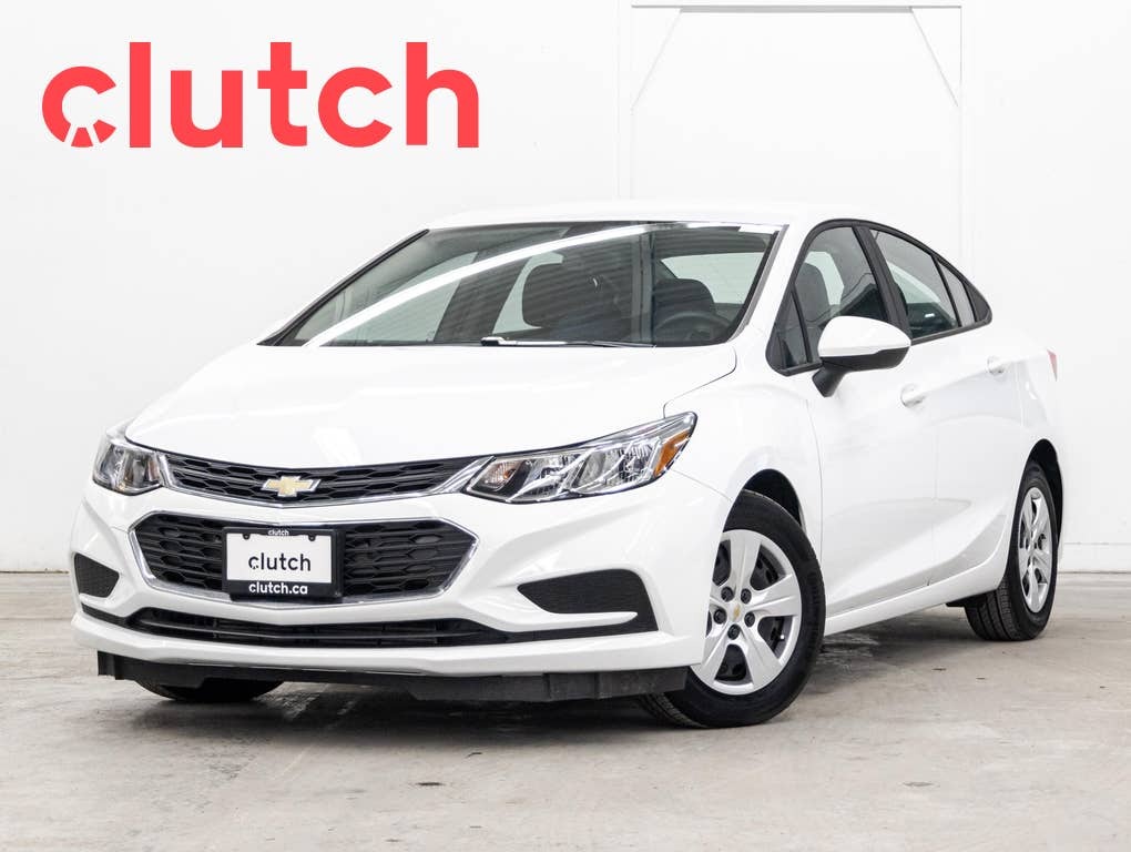 2018 Chevrolet Cruze LS w/ Apple CarPlay & Android Auto, Rearview Cam, 