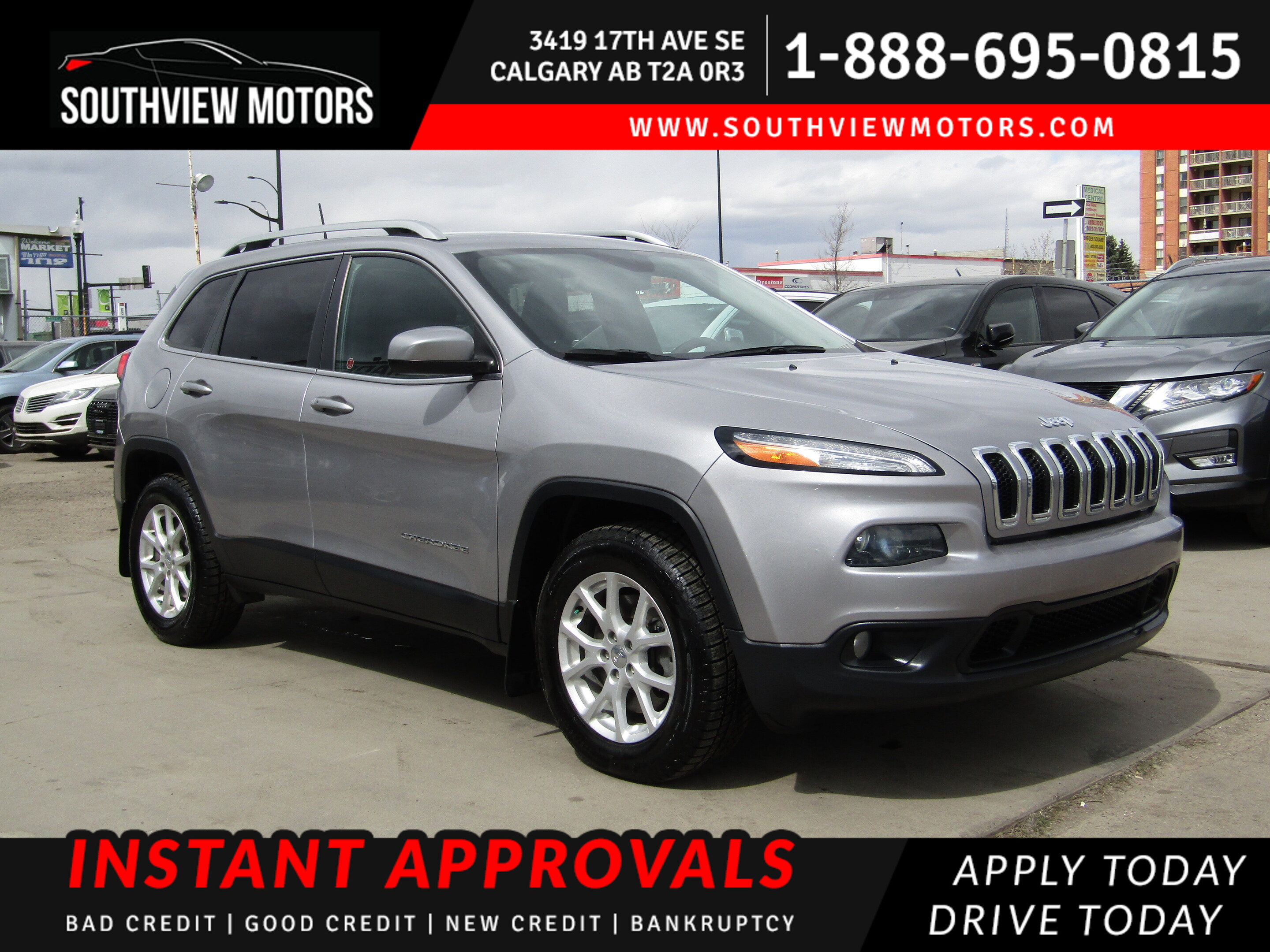 2018 Jeep Cherokee LEATHER/NORTH 4X4/V6/B.CAMERA/PANOROOF/NEW TIRES