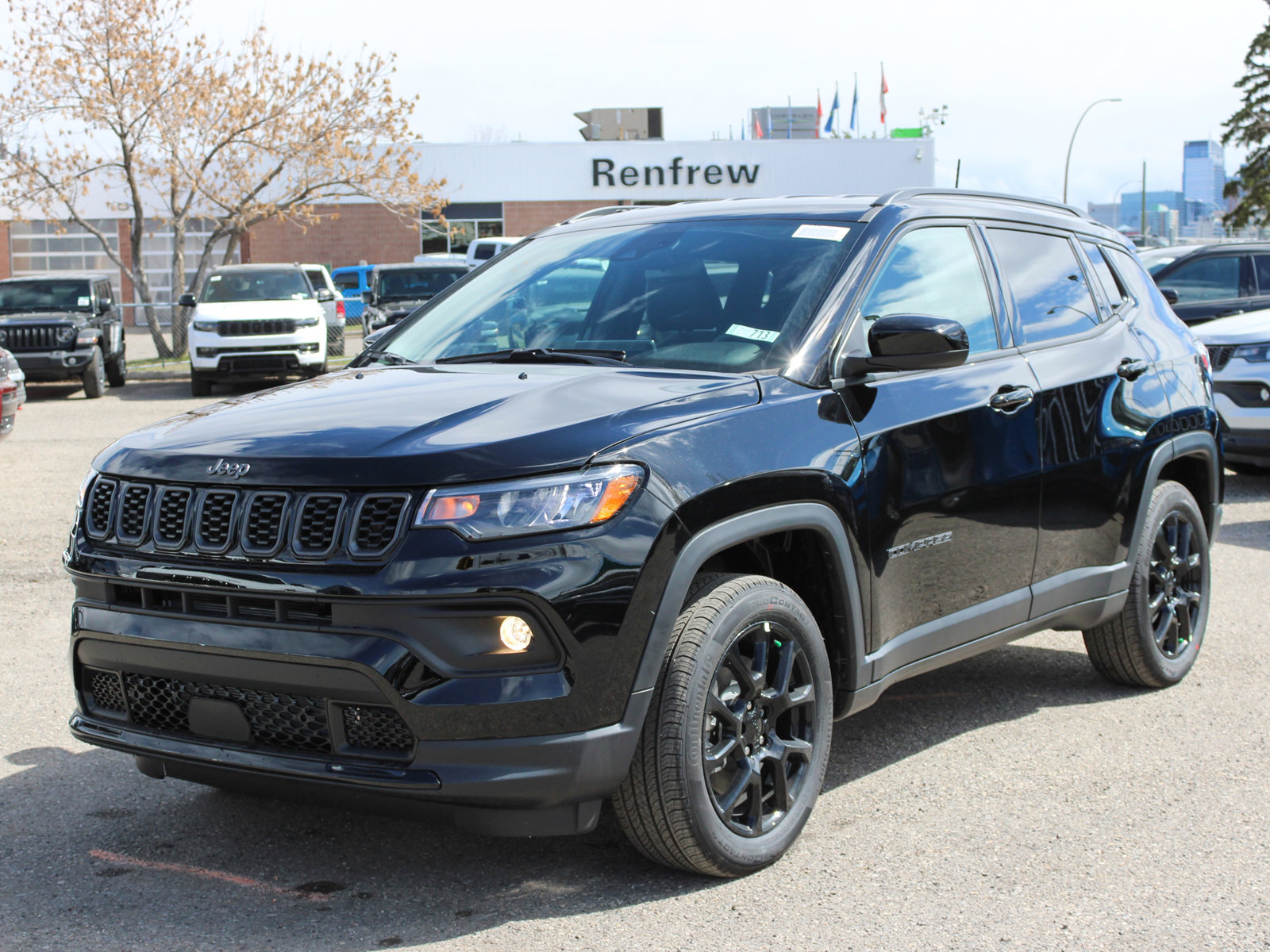 2024 Jeep Compass Altitude 4x4, Heated Leather, Remote Start, Nav