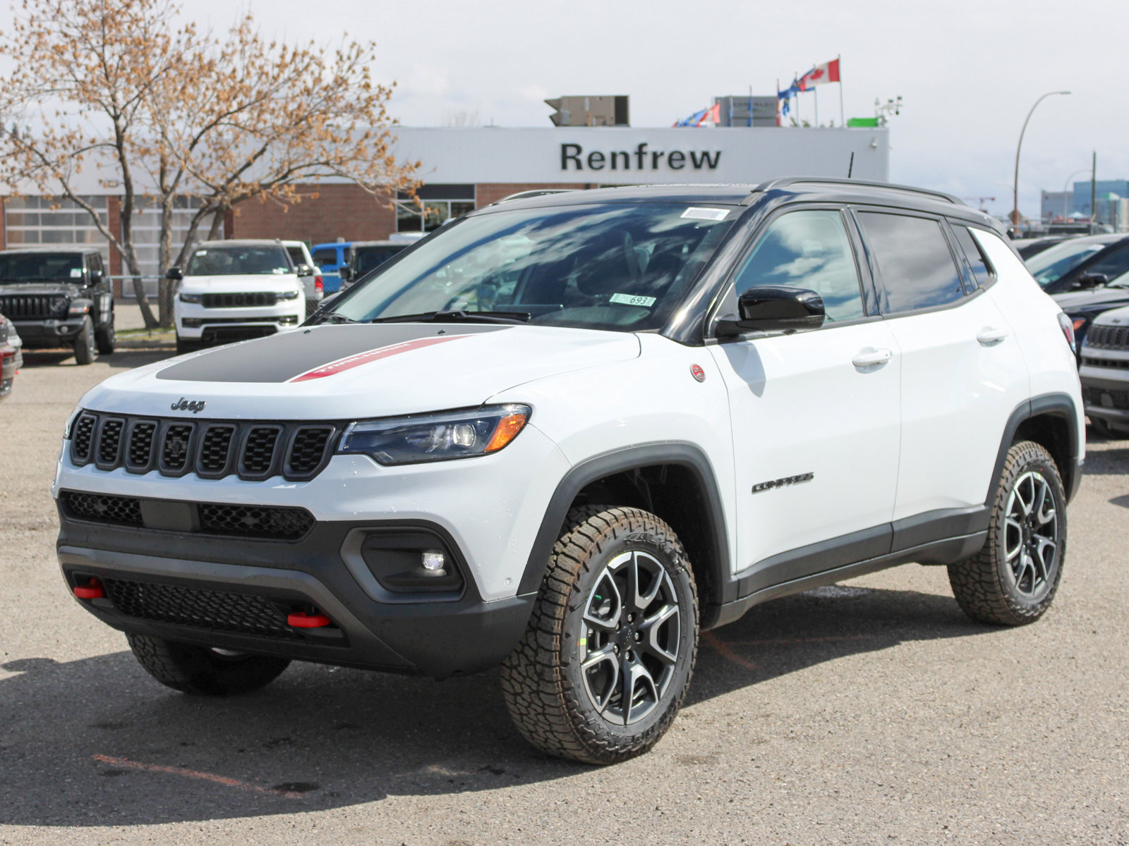 2024 Jeep Compass Trailhawk Elite 4x4, Pano Sunroof, Trailer Tow, He