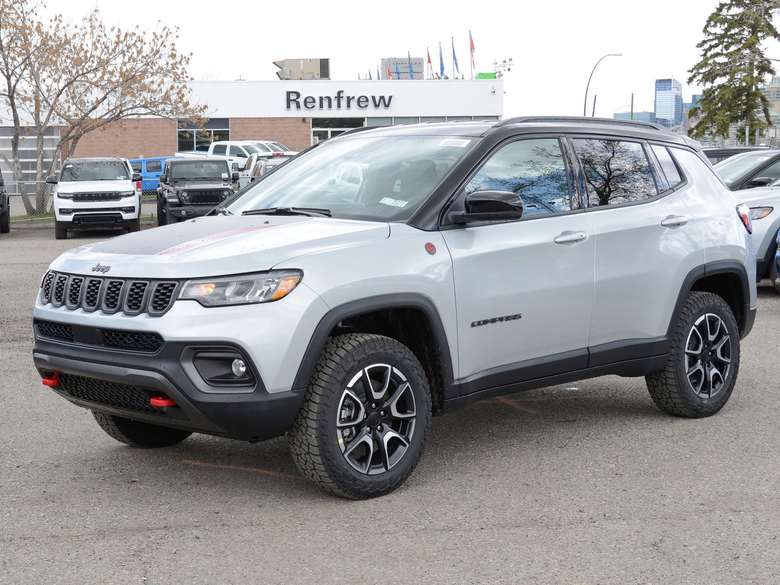 2024 Jeep Compass Trailhawk 4x4, Heated Leather, Remote Start
