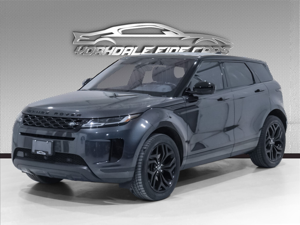 2020 Land Rover Range Rover Evoque P250 / SE Pkg / Blue Int / HUD / Meridian Sound / 
