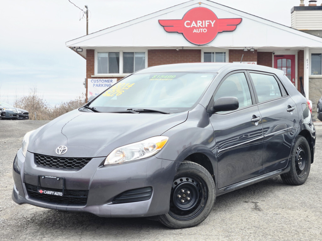 2014 Toyota Matrix 4dr Wgn WITH SAFETY