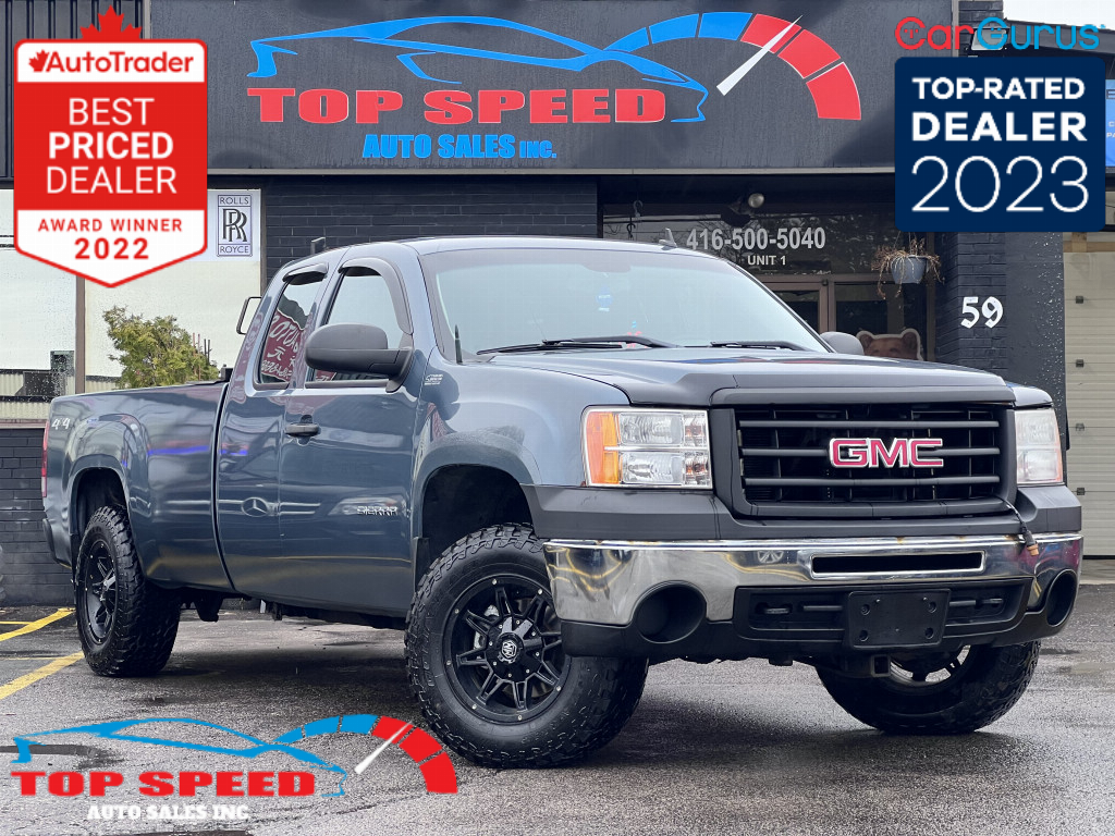 2013 GMC Sierra 1500 4WD Ext Cab 157.5 WT | 4-WHEEL DRIVER | EXTENDED B
