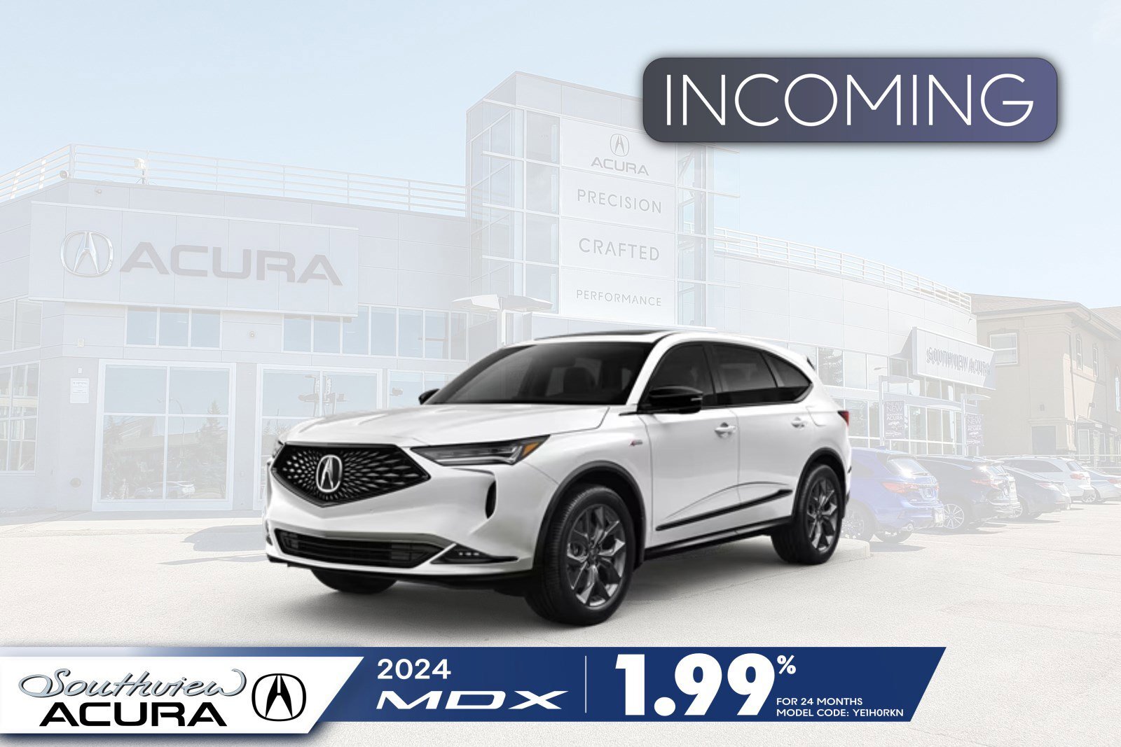 2024 Acura MDX A-Spec | $3,500 Rebate | 1.99% oac | $3,500 Rebate