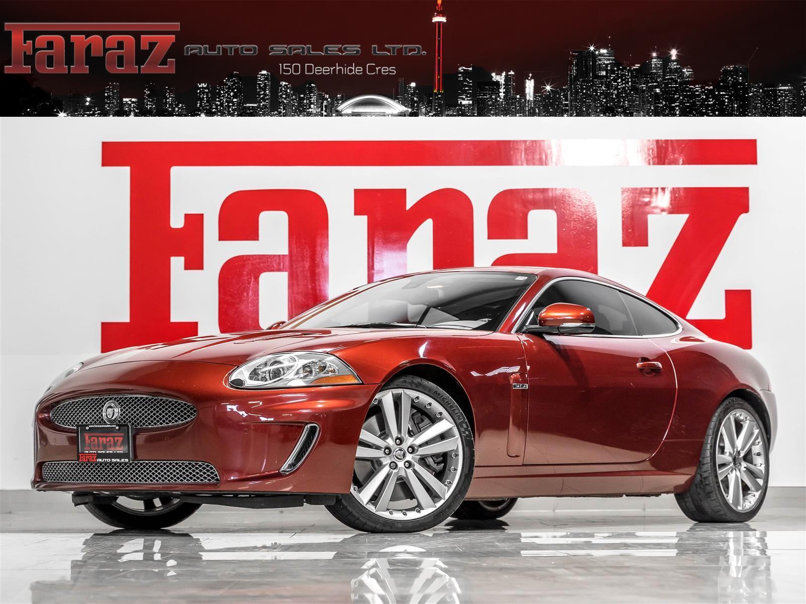 2010 Jaguar XKR XKR|V8 SUPERCHARGED|COUPE|B&W SOUND|ADAPT CRUISE|L