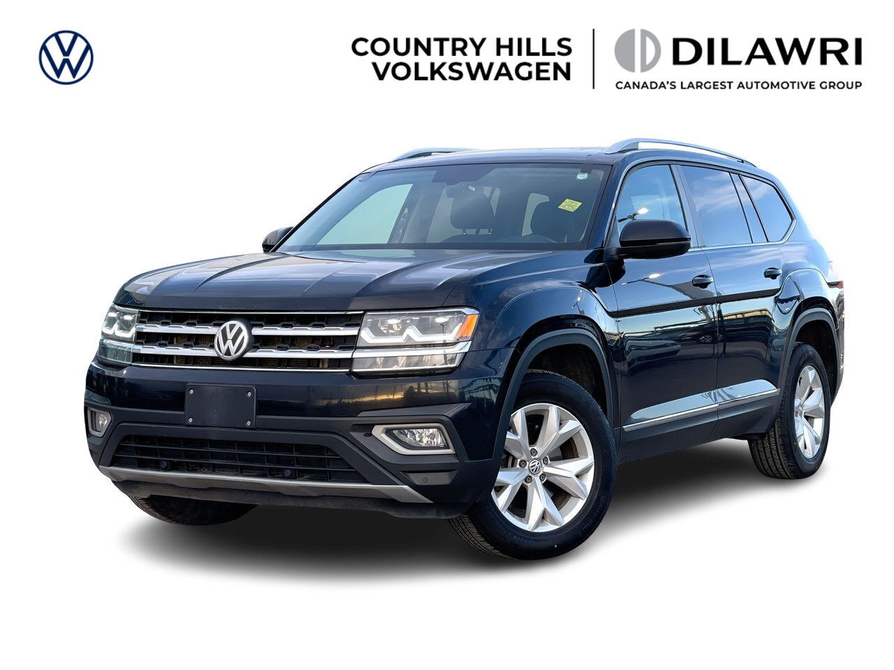 2018 Volkswagen Atlas Highline AWD 3.6L V6 Locally Owned/Accident Free /