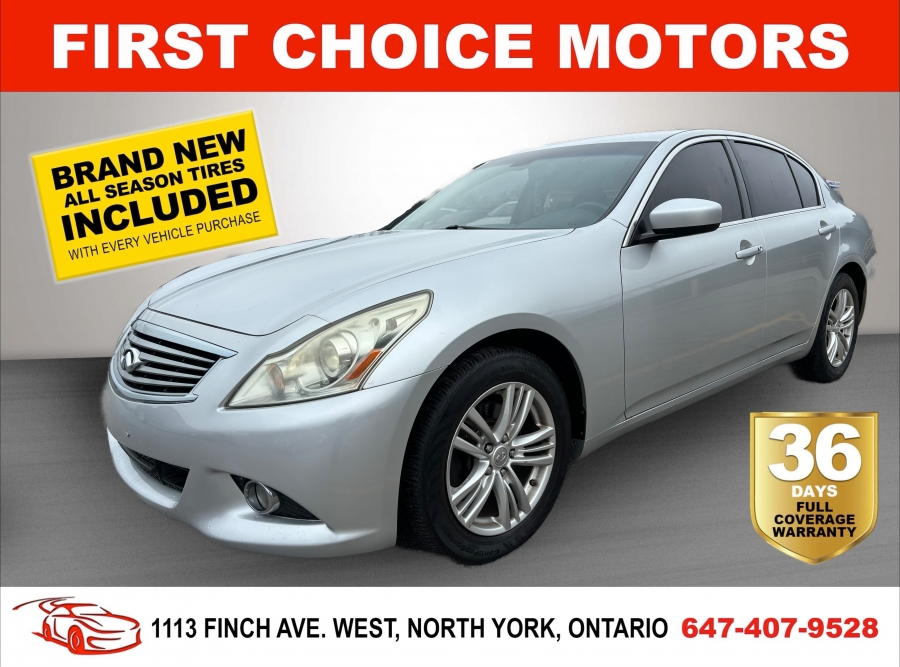 2012 Infiniti G37 AWD ~AUTOMATIC, FULLY CERTIFIED WITH WARRANTY!!!~