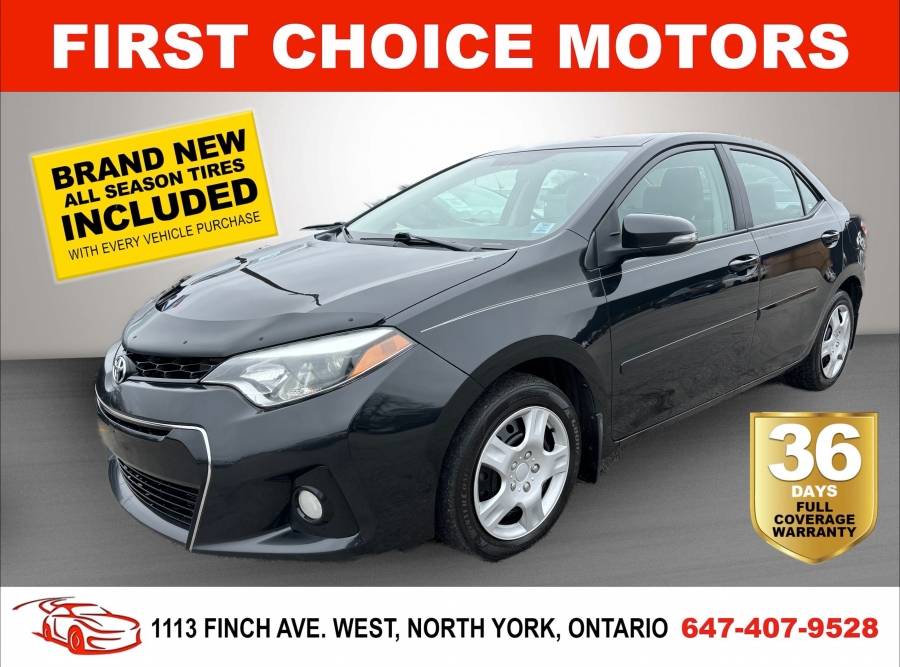 2015 Toyota Corolla S ~AUTOMATIC, FULLY CERTIFIED WITH WARRANTY!!!~