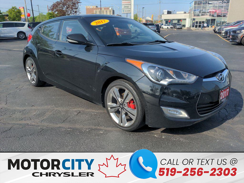 2017 Hyundai Veloster Tech Low K's Heated Leather Sun Roof Bluetooth Rea