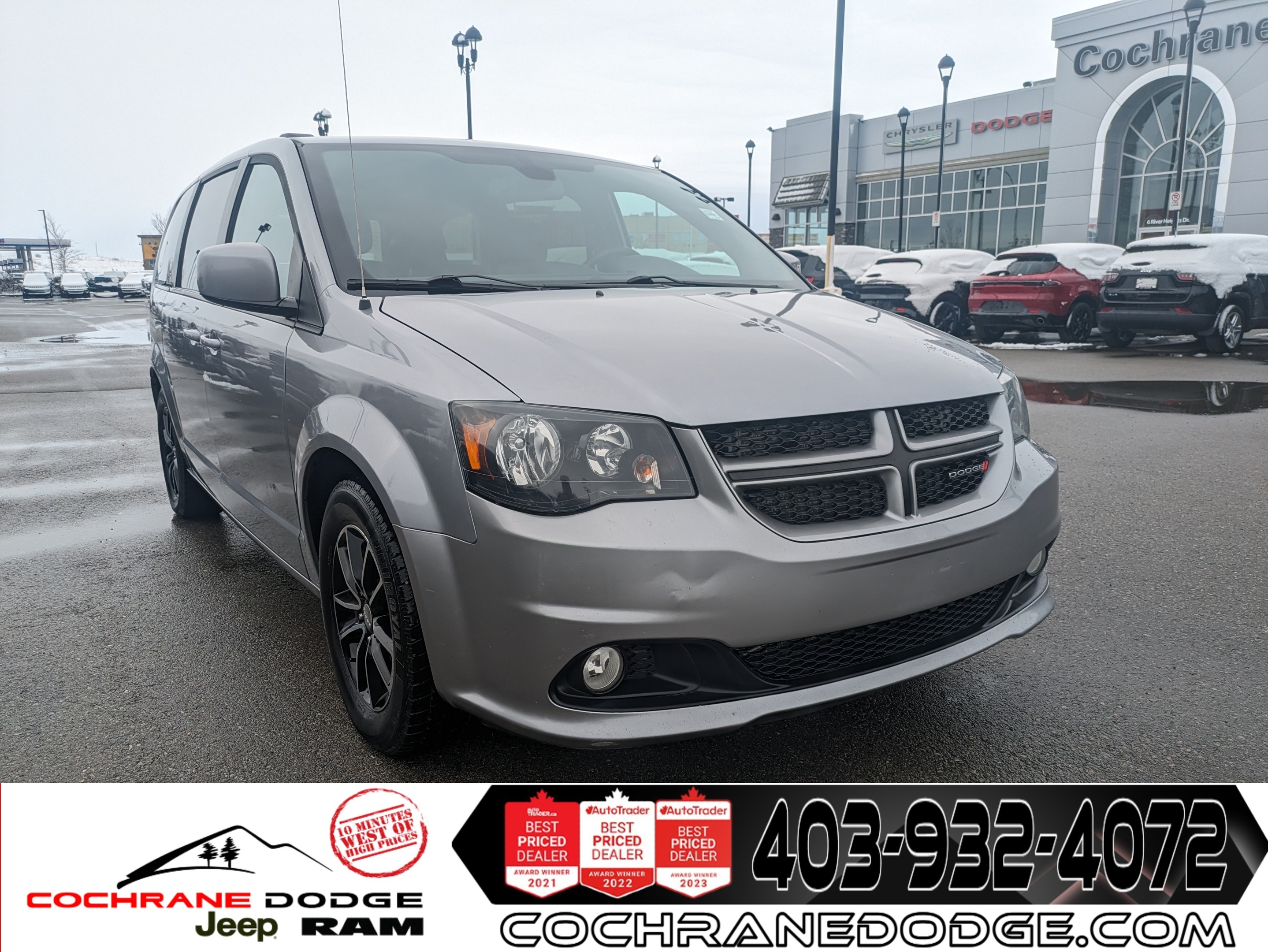 2019 Dodge Grand Caravan GT with Leather and DVD!