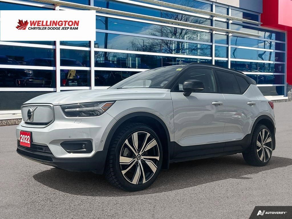 2022 Volvo XC40 Recharge Pure Electric Ultimate | Leather | Nav | Pano Roof |