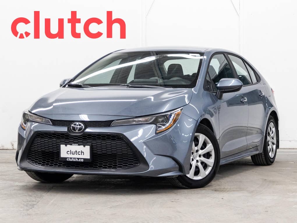 2022 Toyota Corolla LE w/ Apple CarPlay & Android Auto, Rearview Cam, 