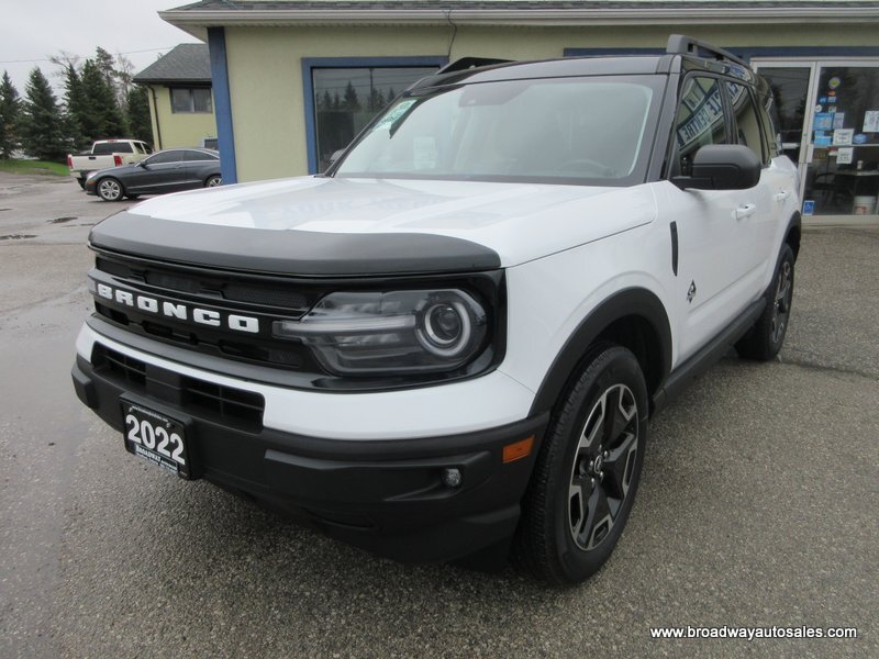 2022 Ford Bronco Sport LOADED OUTER-BANKS-VERSION 5 PASSENGER 1.5L - 3 CY