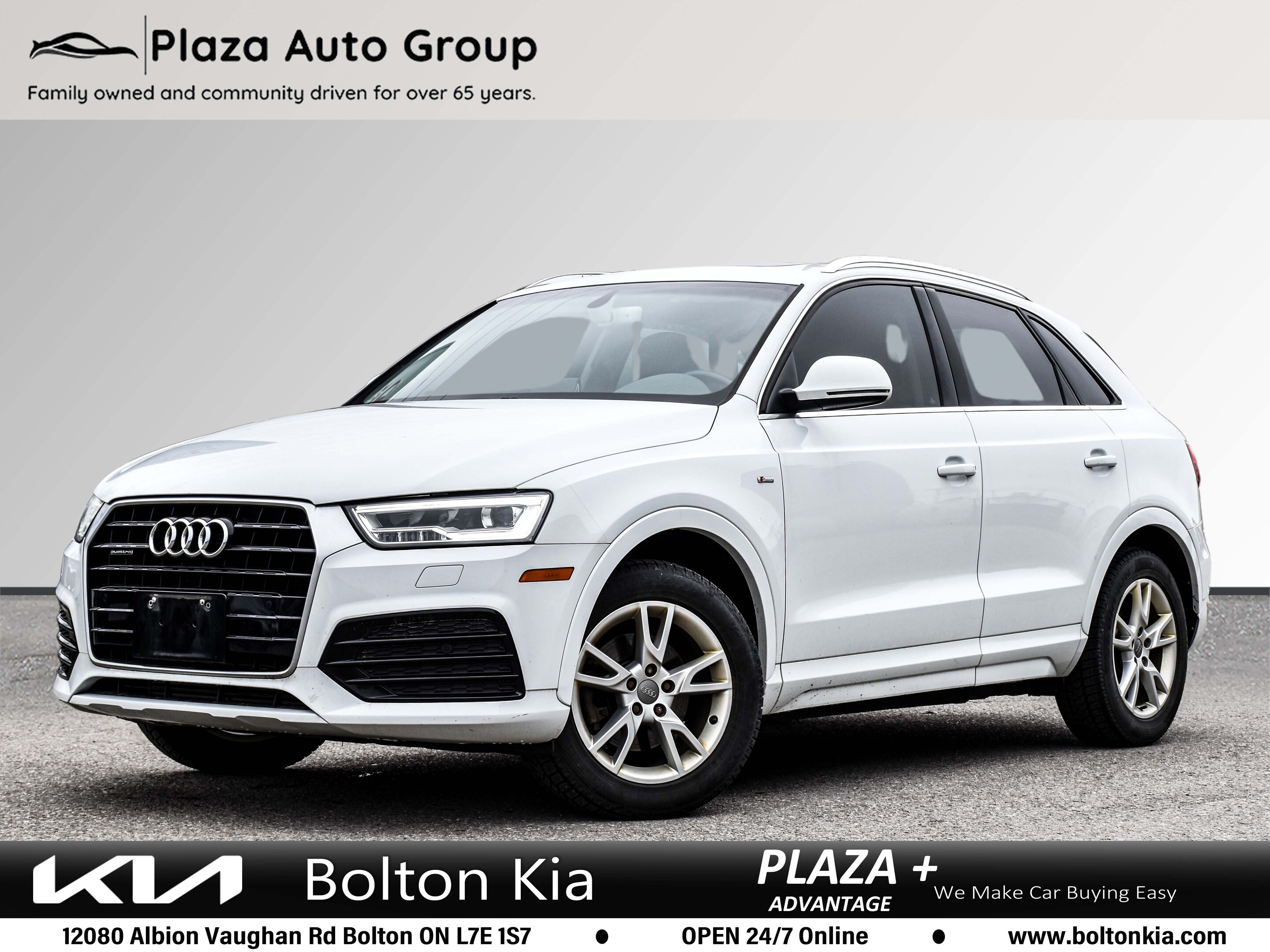 2016 Audi Q3 $117 WEEKLY* CLEAN UNIT HEATED SEATS LEATHER