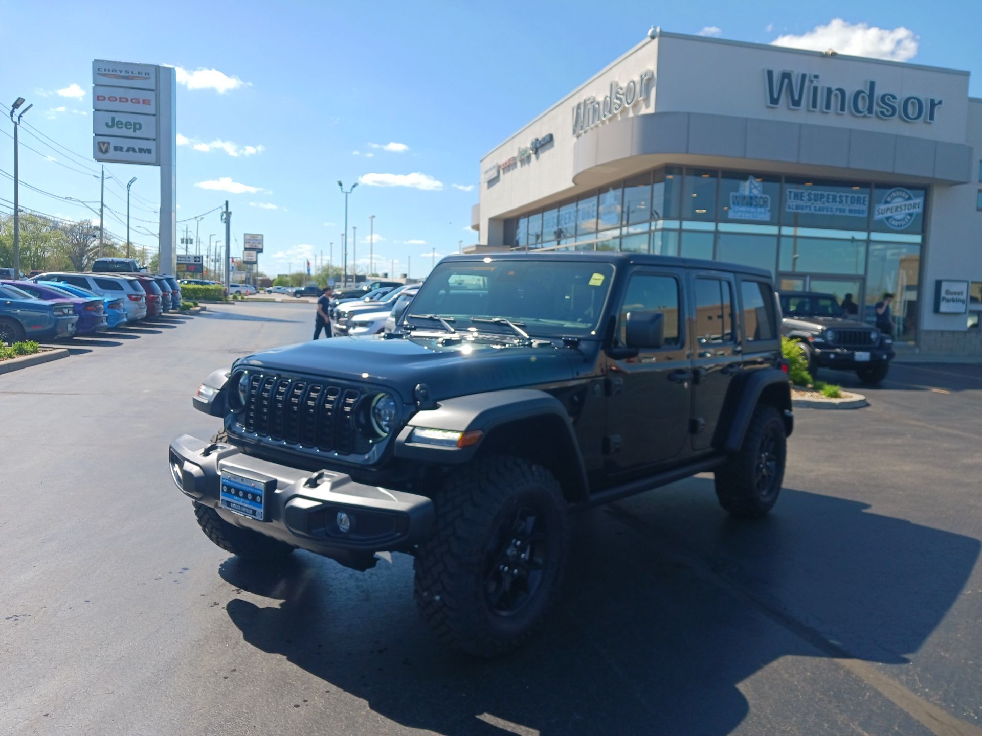 2024 Jeep Wrangler Willys 4 Door- LEASE  FROM $119 WEEKLY +TAX & LIC