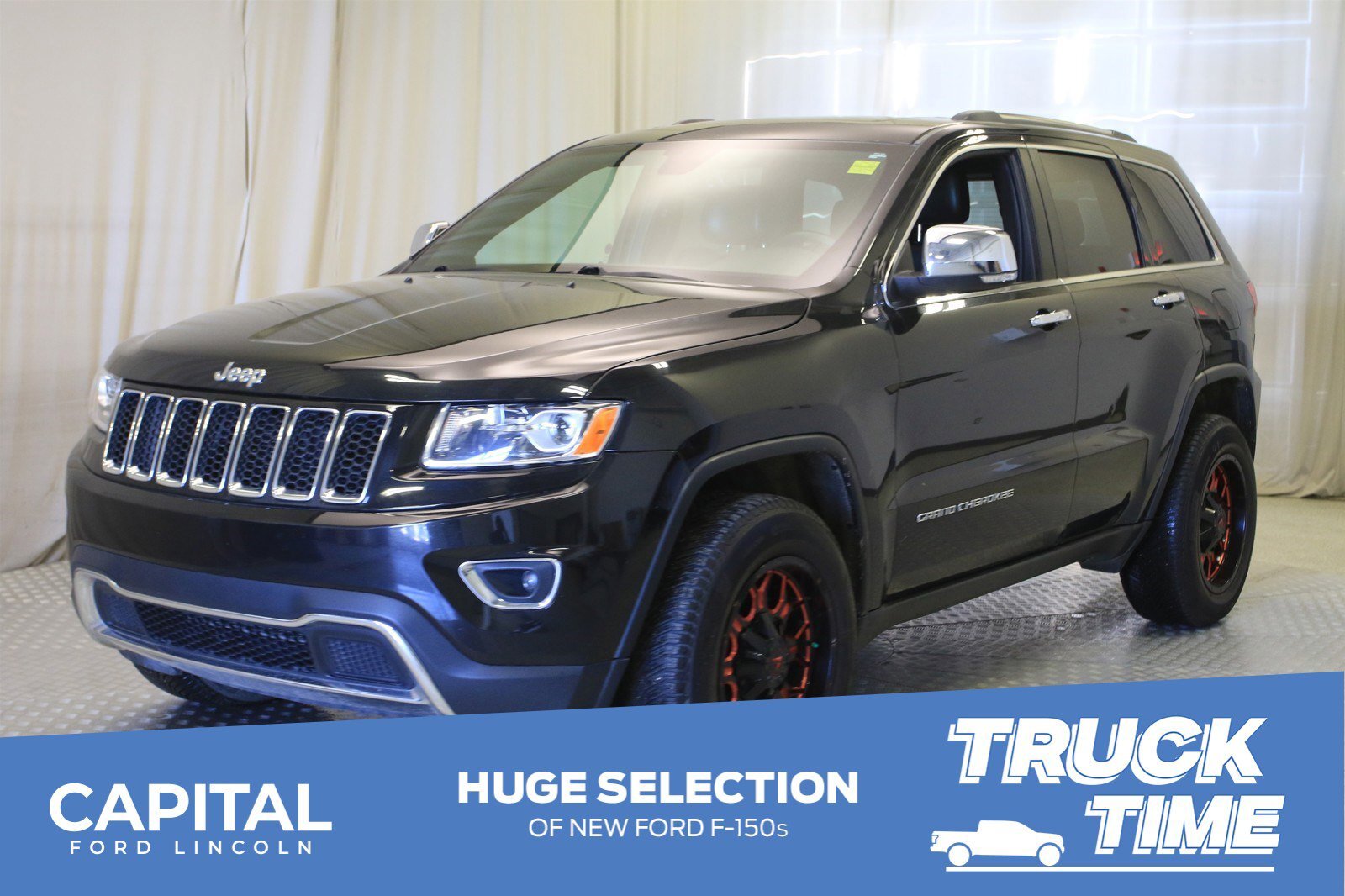 2016 Jeep Grand Cherokee Limited 4WD **Local Trade, Aftermarket Rims, Leath