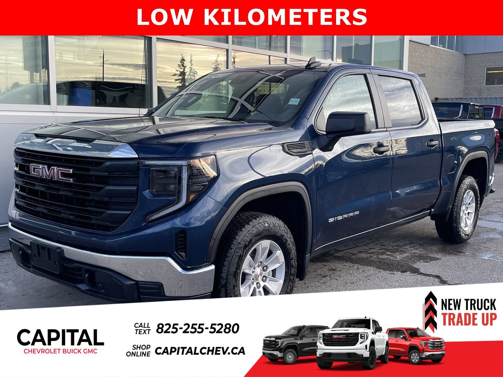 2023 GMC Sierra 1500 Pro + DRIVER SAFETY PACKAGE +CAR PLAY +PUSH BUTTON