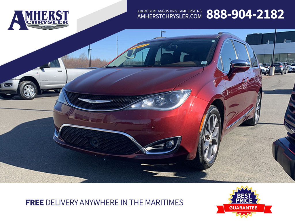 2017 Chrysler Pacifica Limited $252bw, Nav, Leather, Heated n Cool Seats