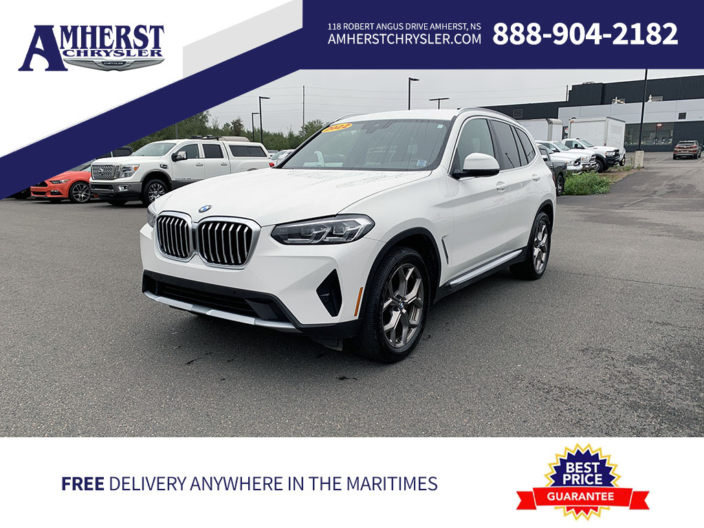 2022 BMW X3 ONLY $404bw Leather,Backup Cam,Touchscreen
