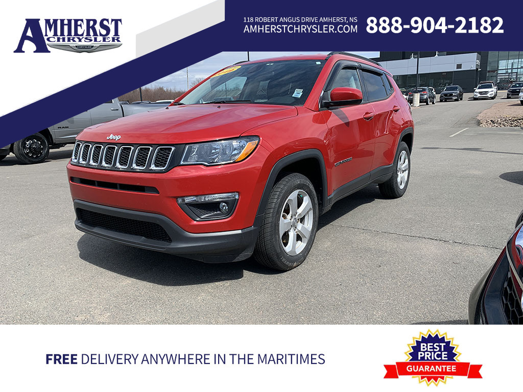 2019 Jeep Compass ONLY $199b/w,Ext Warr till July of 2026 or 115Km