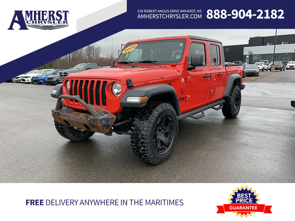 2020 Jeep Gladiator 4x4 $299bw Touchscreen, Hard n Soft Top Roof