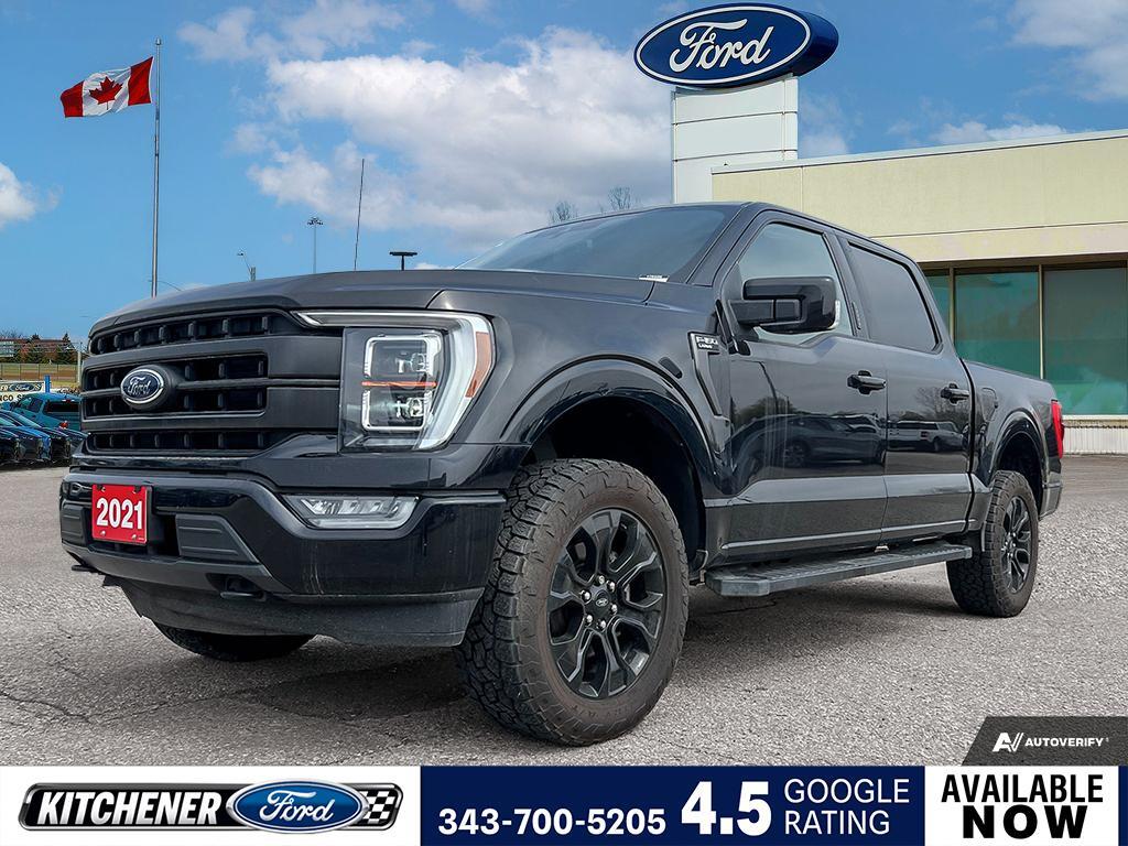 2021 Ford F-150 Lariat UPGRADED WHEELS AND TIRES | 502A | SPORT PA