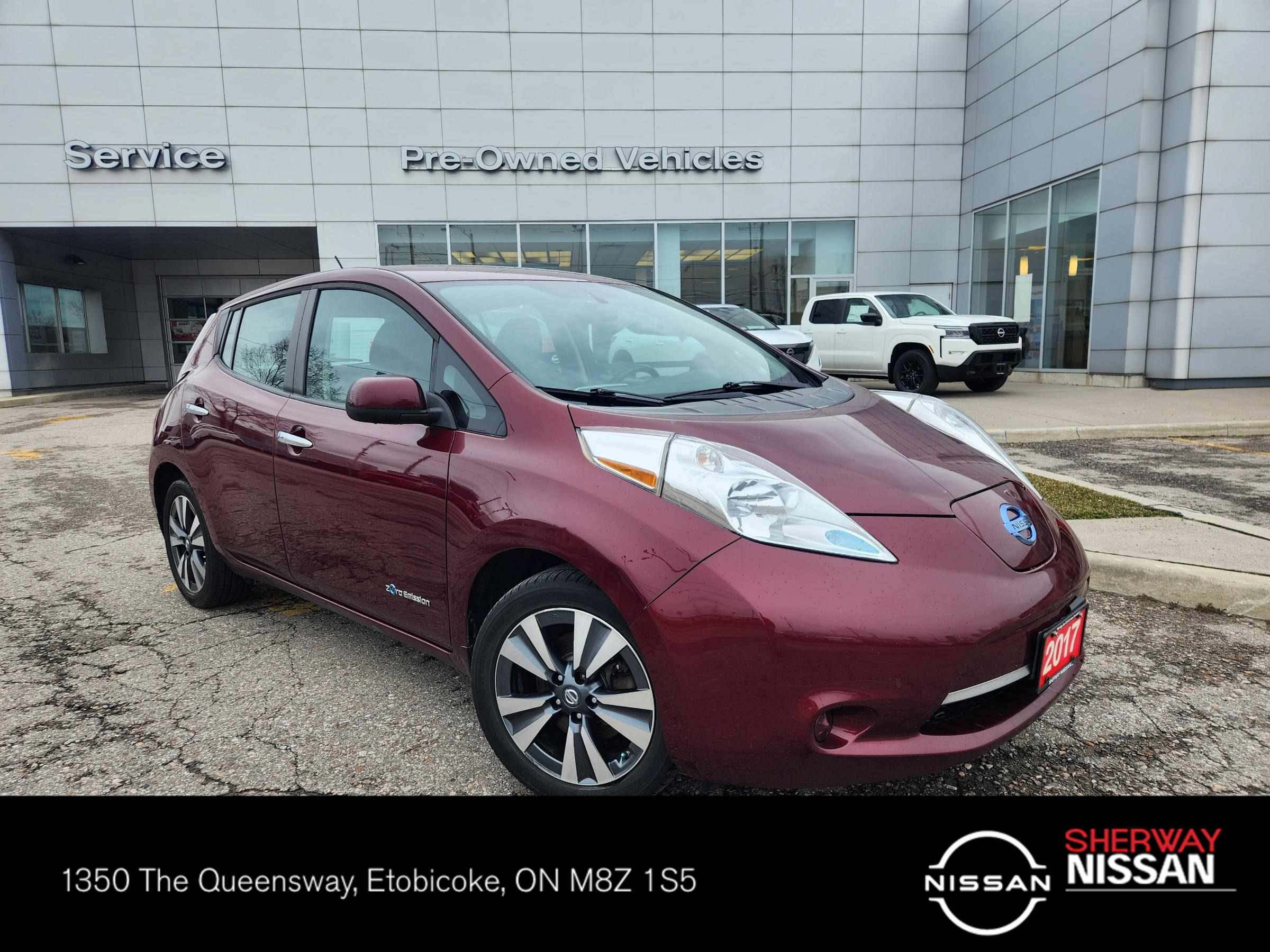 2017 Nissan LEAF ONE OWNER ACCIDENT FREE TRADE!
