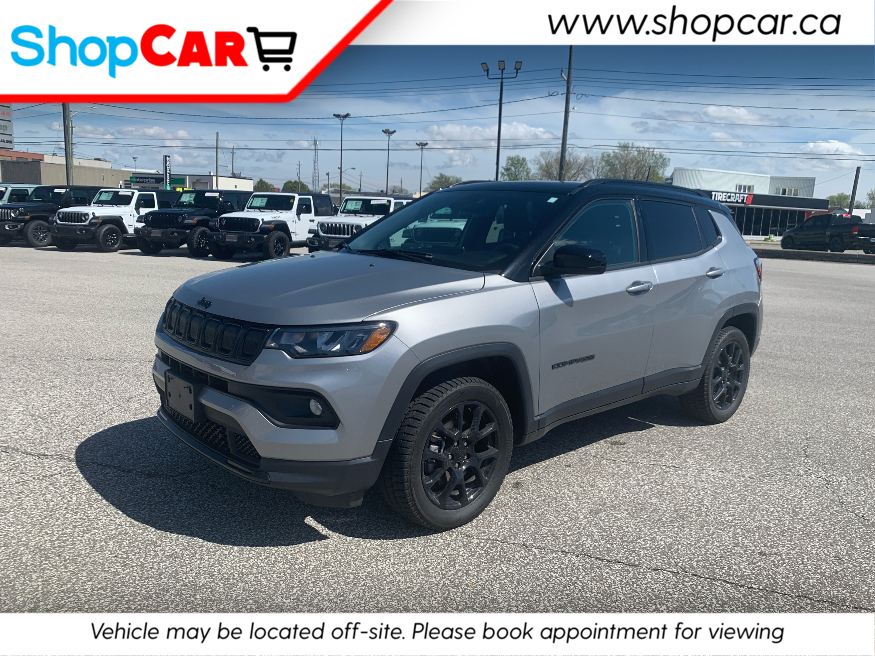 2022 Jeep Compass New Arrival | 4x4 | Low KMs | Leather | Roof | Nav