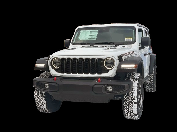 2024 Jeep Wrangler RUBICON 9500lb Winch | Rear Bumper with Tire Carri