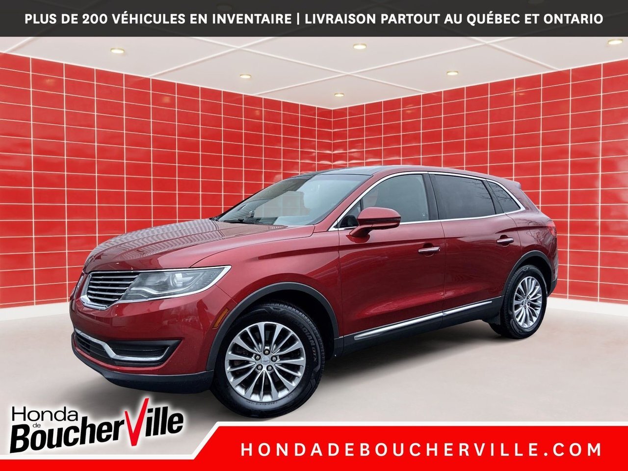 2016 Lincoln MKX Select TOIT PANORAMIQUE, CUIR, NAVIGATION, AWD,