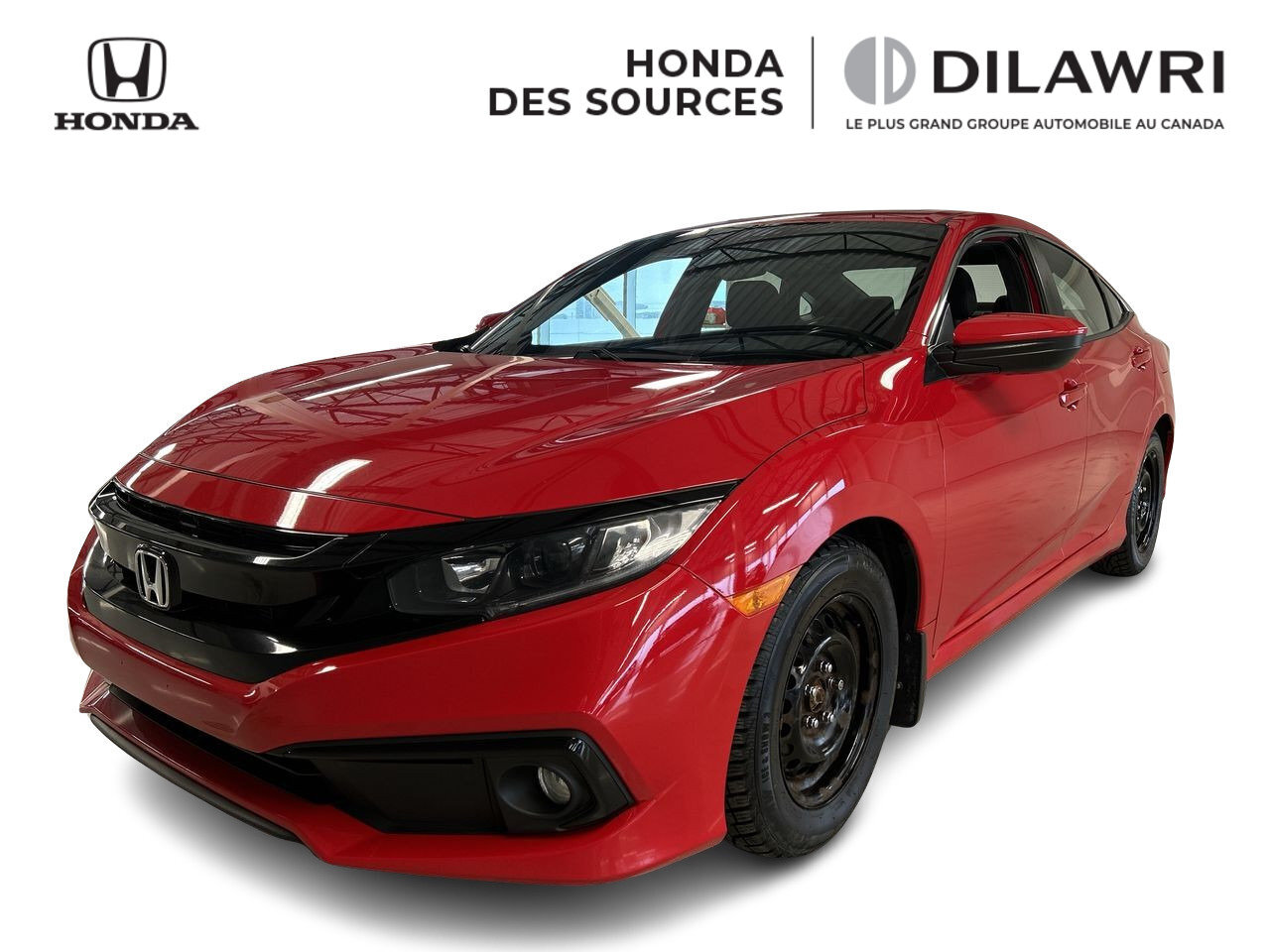 2019 Honda Civic Sedan Sedan Sport, Carplay, Bluetooth, Caméra, Jantes Ca