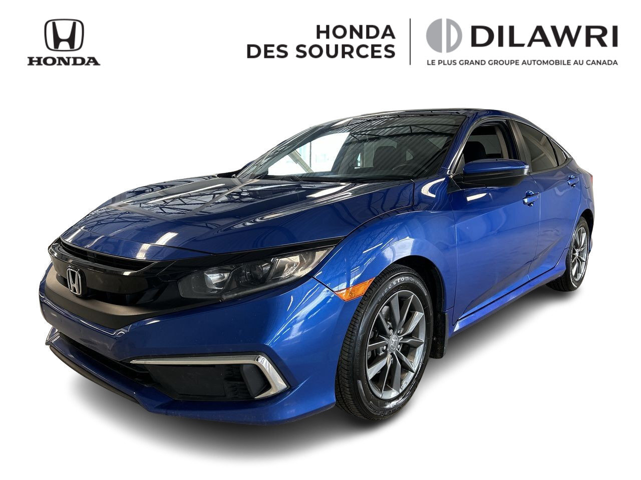 2021 Honda Civic Sedan EX, Carplay, Bluetooth, Caméra, Jantes, USB Carpla