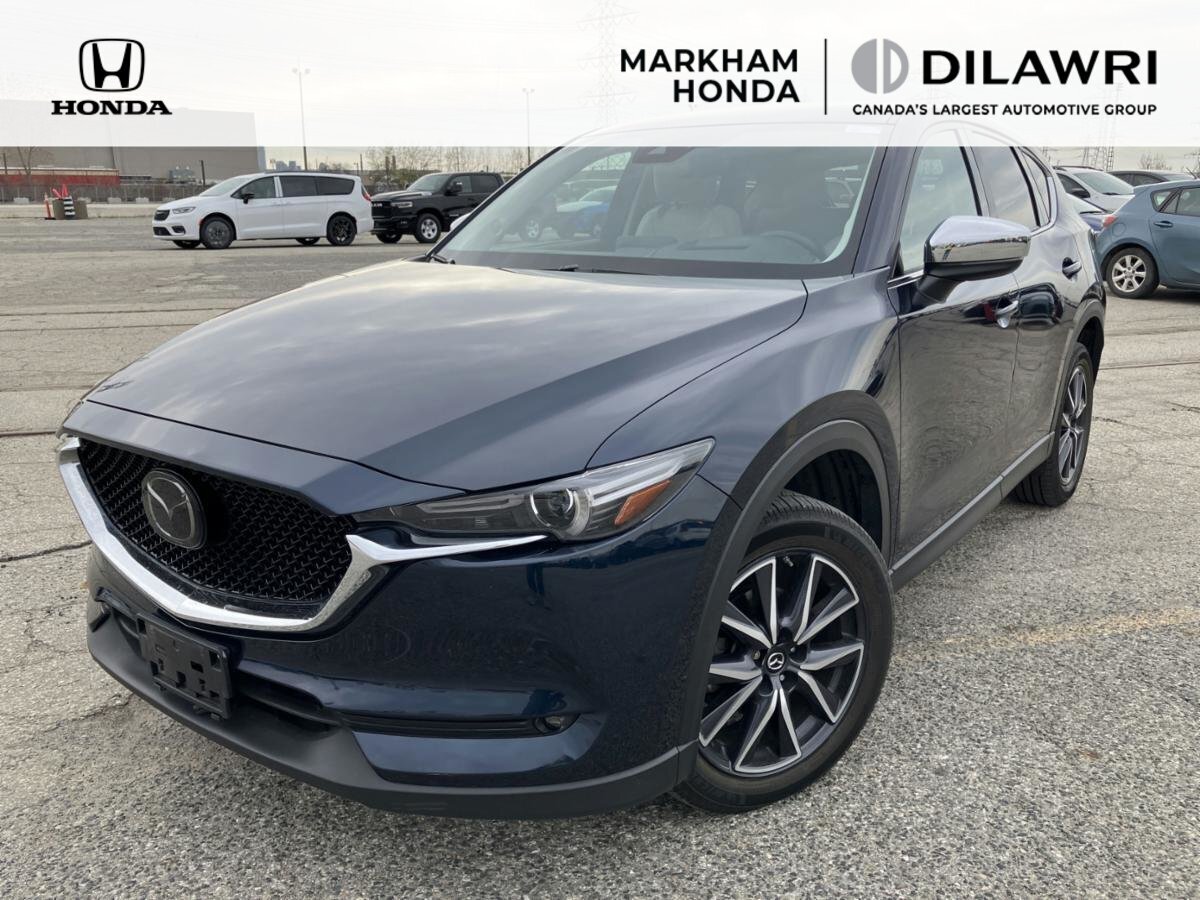 2018 Mazda CX-5 GT AWD at Accident Free | White Leather | Heated S