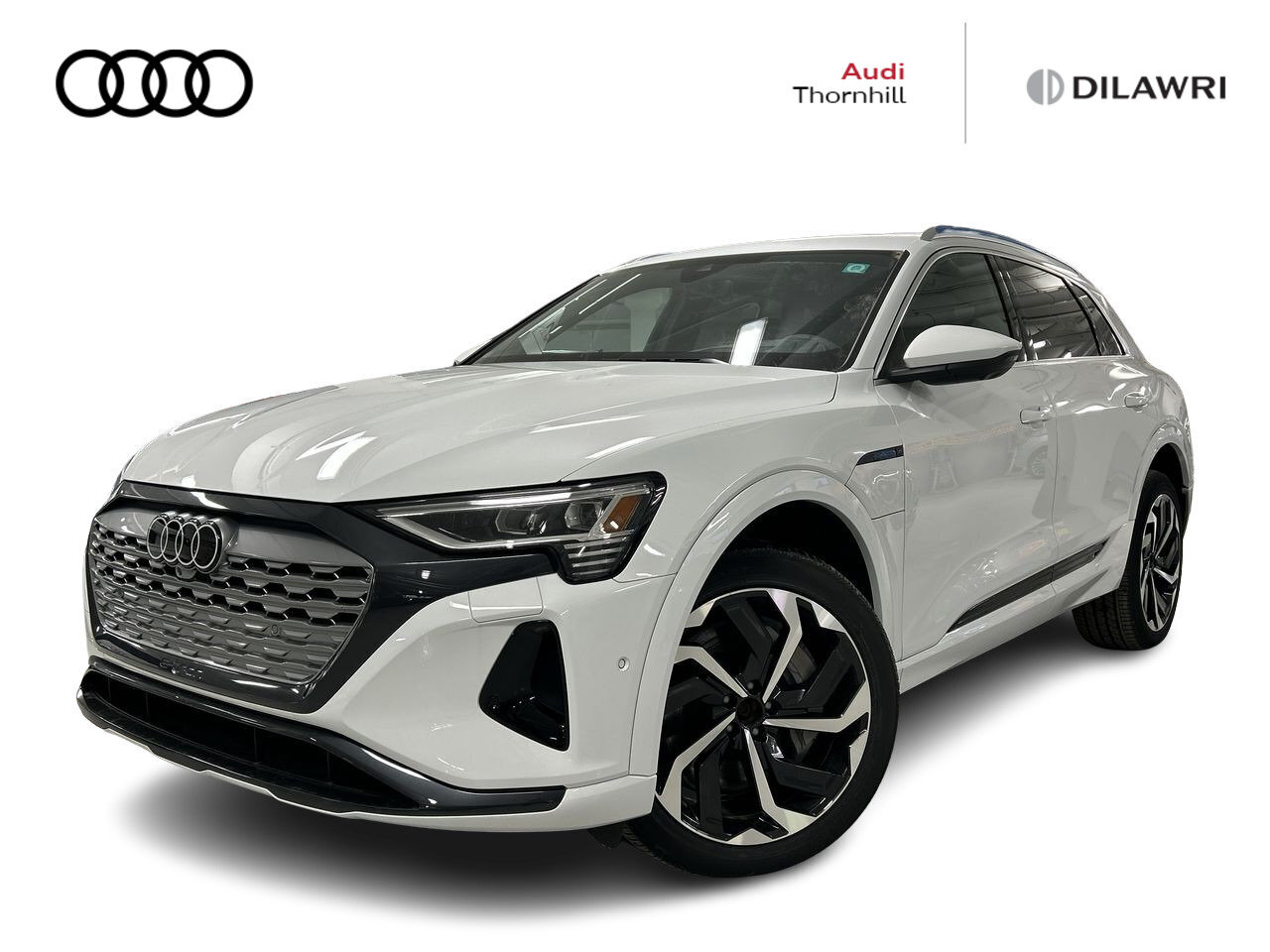 2024 Audi Q8 e-tron Quattro TECHNOLOGY PKG | VOLCANO GREY ASH WOOD INL