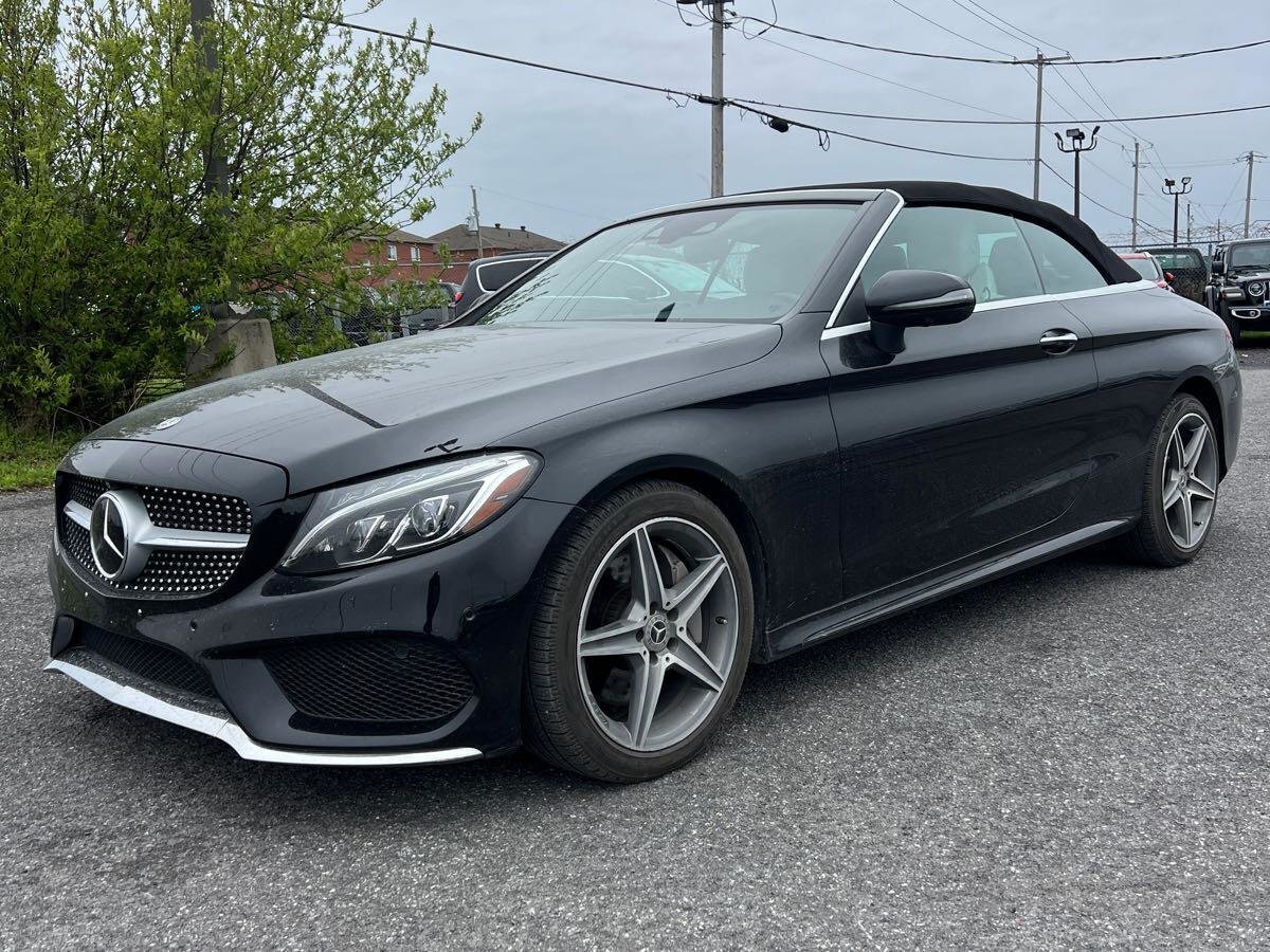 2017 Mercedes-Benz C-Class C 300 CONVERTIBLE ENS. AMG | LOW KM - WINTER MAGS 