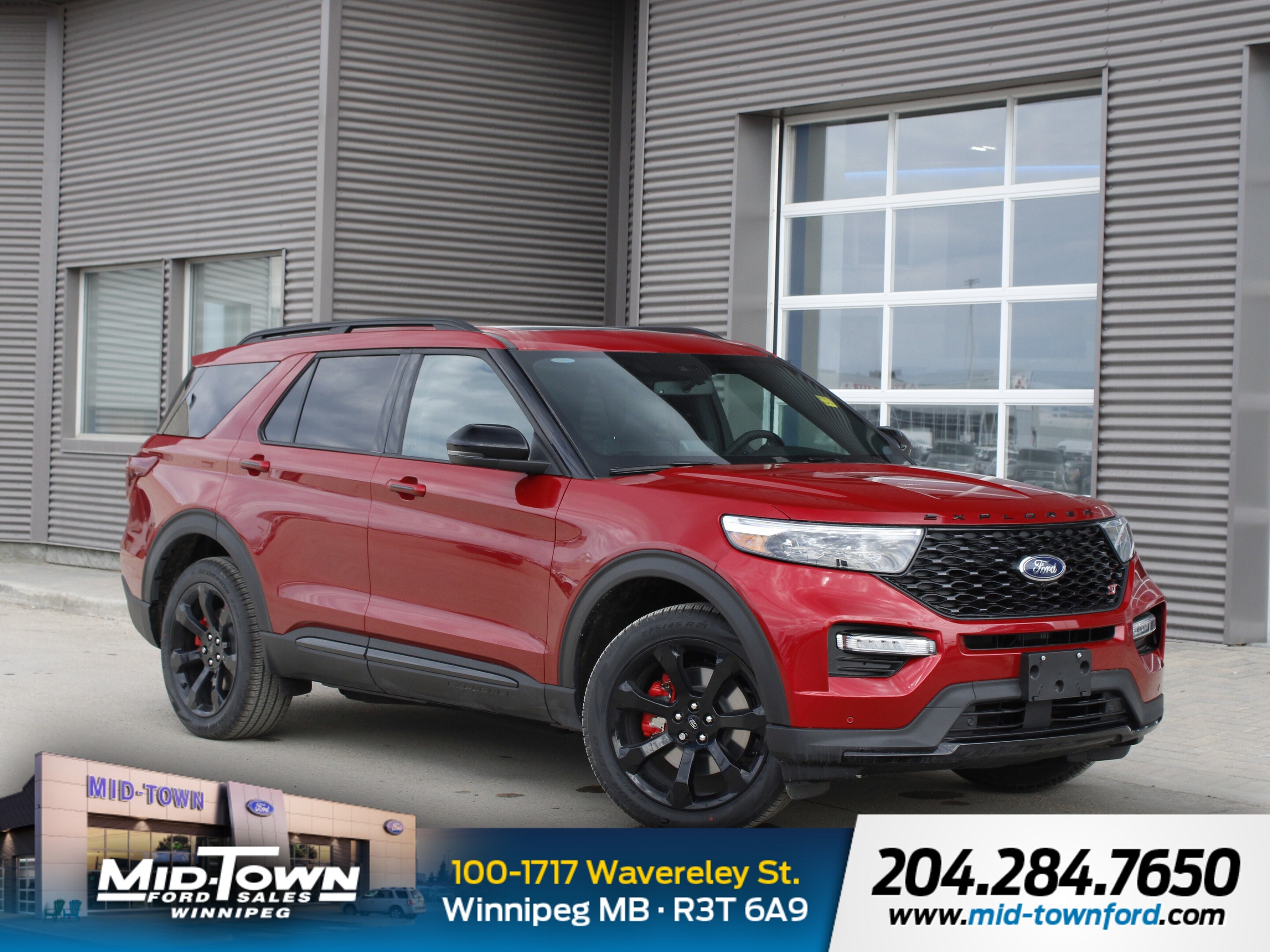 2024 Ford Explorer ST | Heated/Cooled Seats | Reverse Camera 