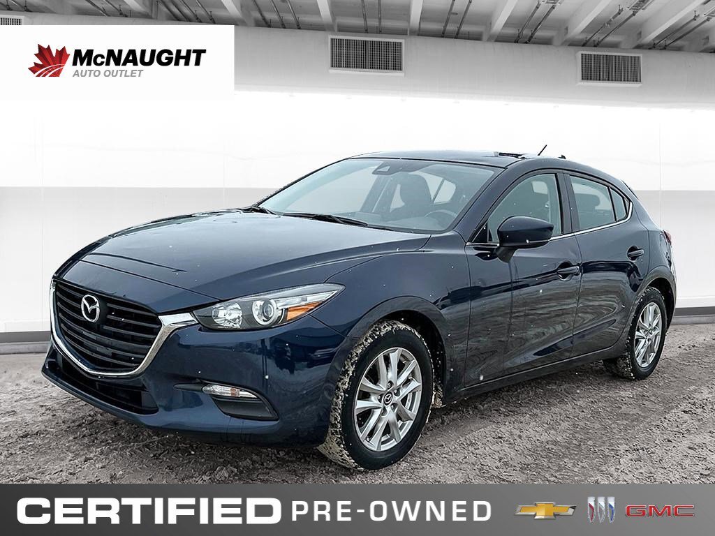 2018 Mazda Mazda3 Sport GS 2.0L FWD | Heated Seats | Heated Steering | Low