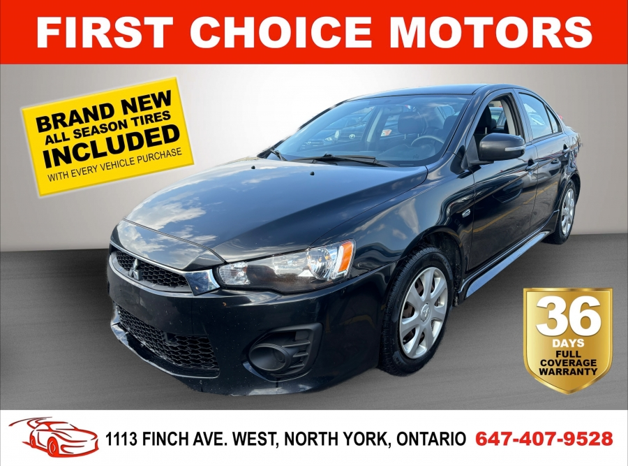 2016 Mitsubishi Lancer ES ~AUTOMATIC, FULLY CERTIFIED WITH WARRANTY!!!~