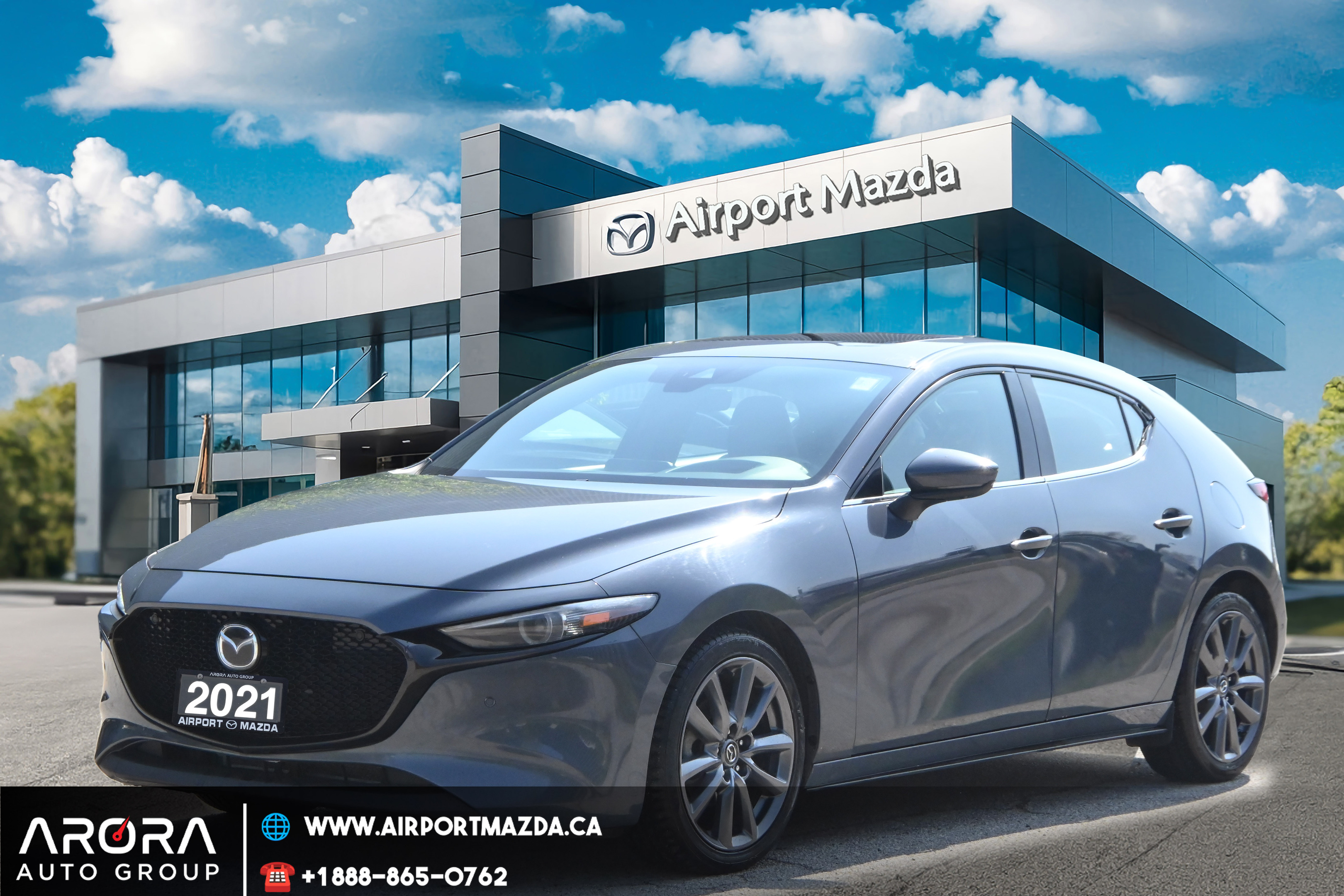2021 Mazda Mazda3 Sport GT/1Owner/No Claims/CPO READY/FULL SERVICE