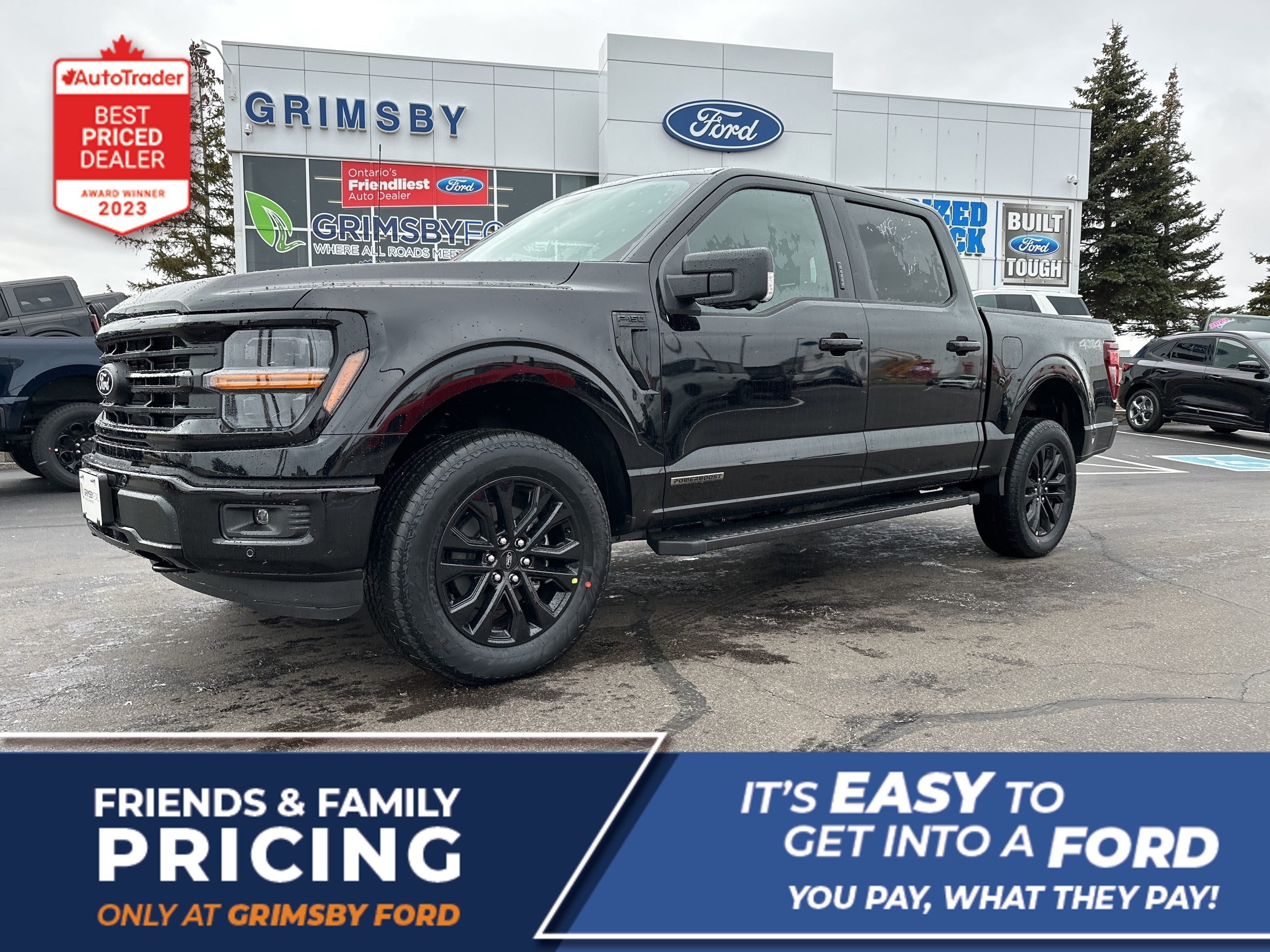 2024 Ford F-150 HYBRID | BLACK PACK PLUS | LEATHER | TOW | LINER