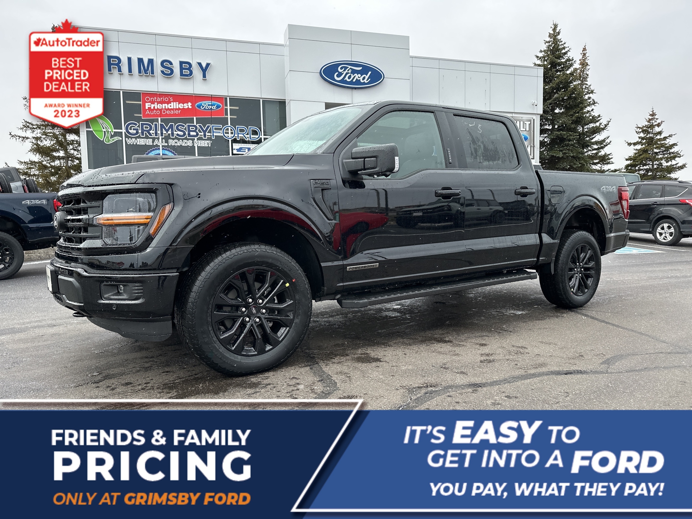 2024 Ford F-150 HYBRID | BLACK PACK PLUS | LEATHER | ROOF | TOW