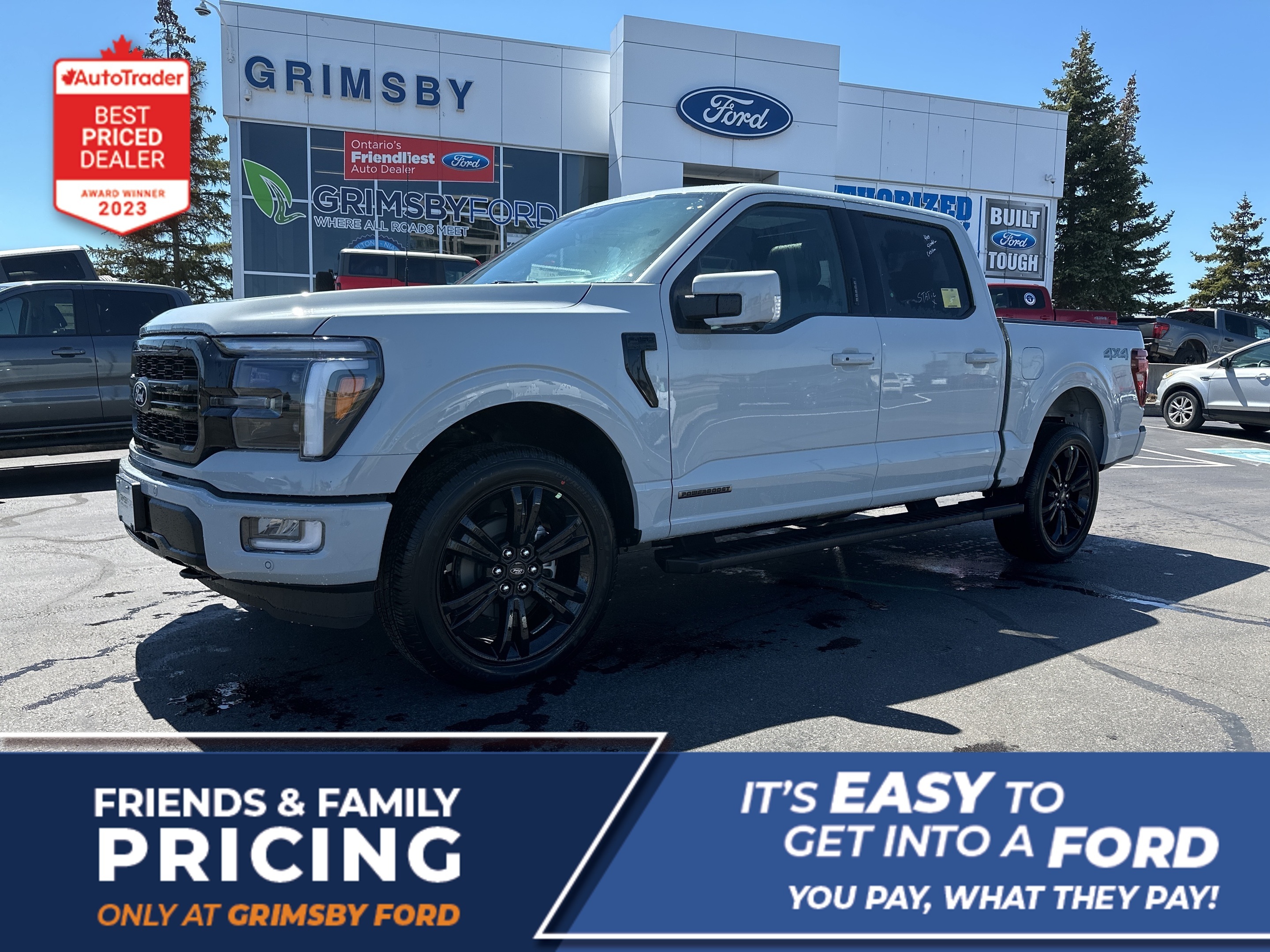 2024 Ford F-150 HYBRID | BLK APP PKG | TOW | ROOF  | BED UTILITY