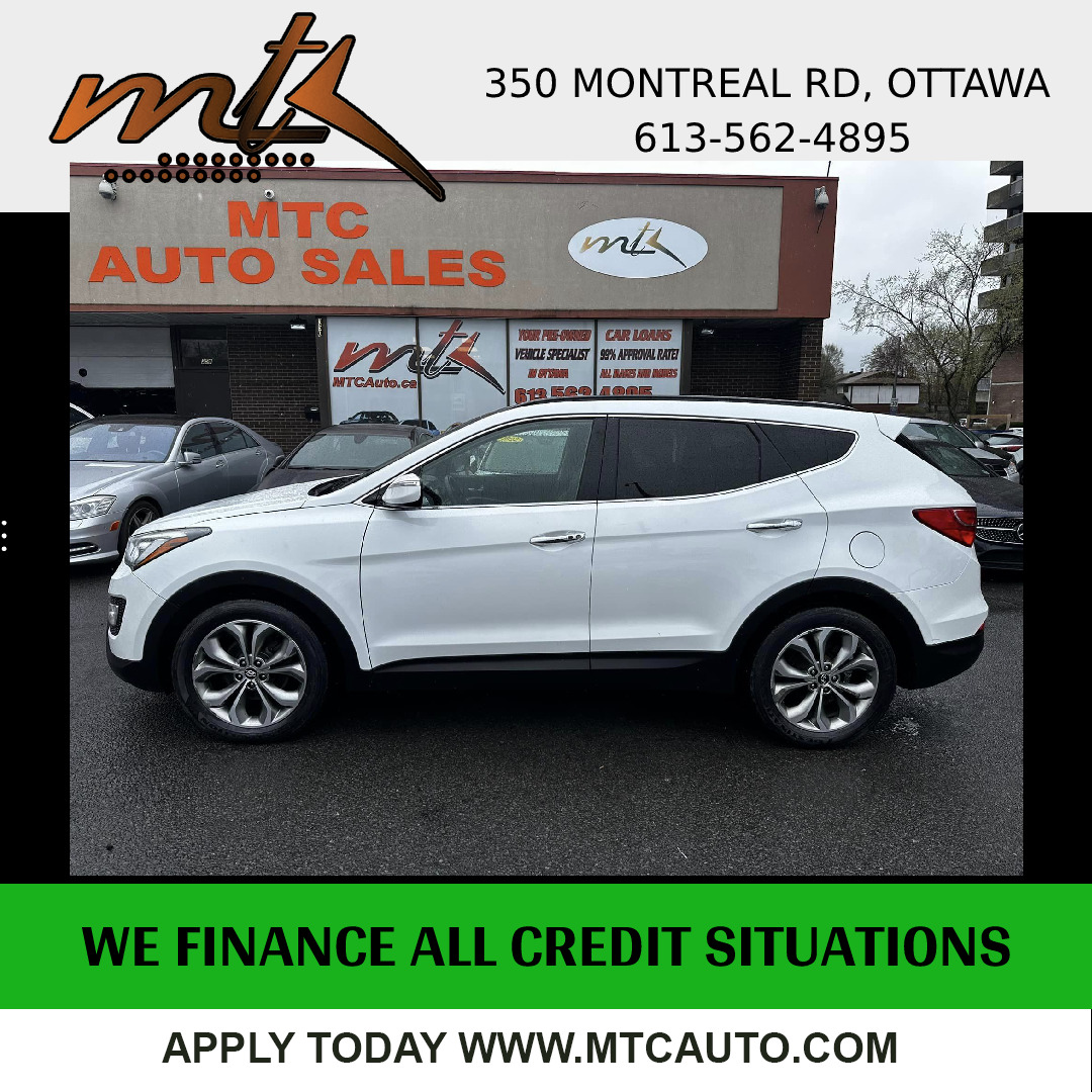 2014 Hyundai Santa Fe Sport AWD 4dr 2.0T Limited loaded features  Certified
