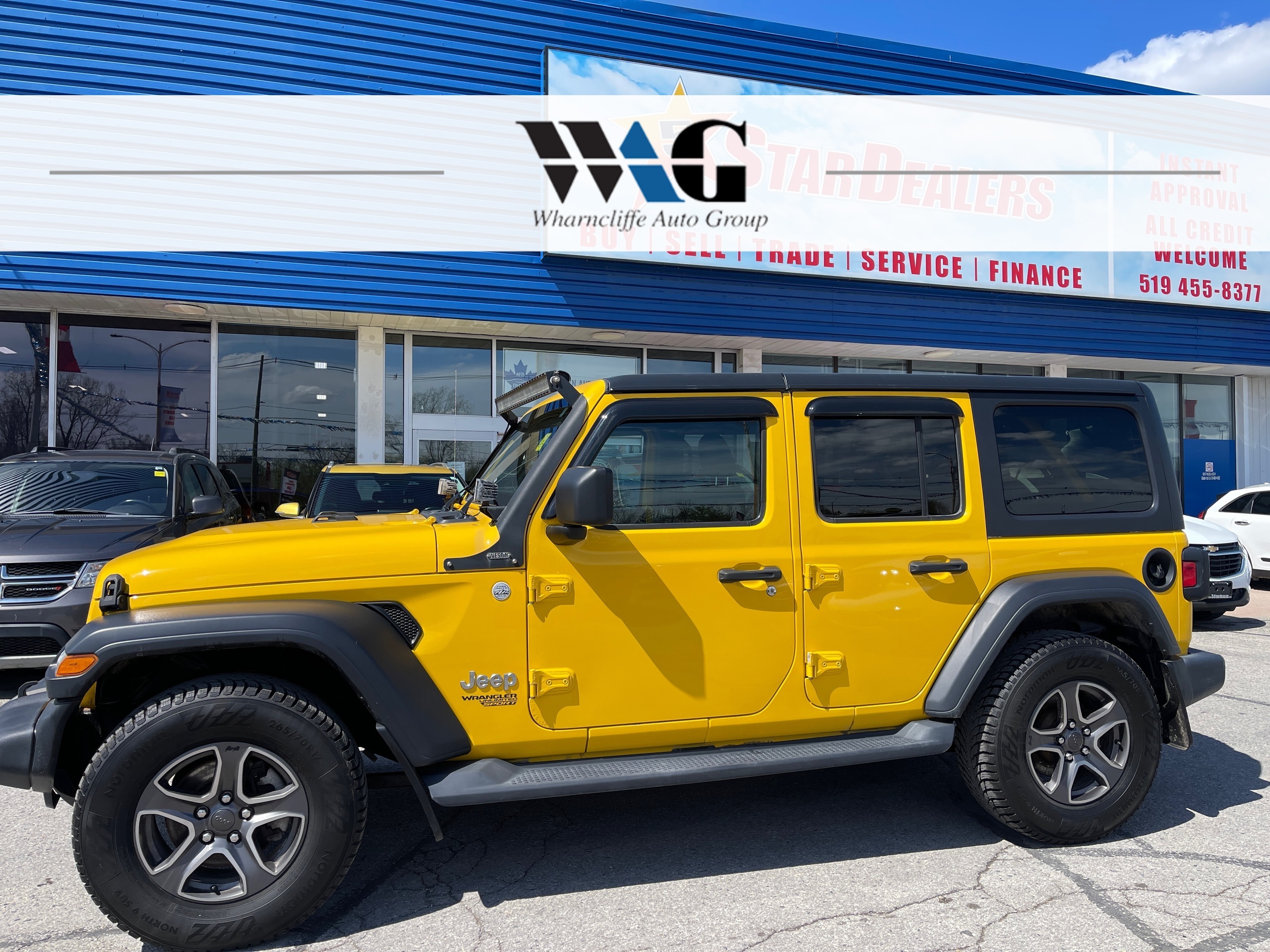 2019 Jeep WRANGLER UNLIMITED 4x4 2 TOPS LOTS OF  OPTIONS  WE FINANCE ALL CREDIT