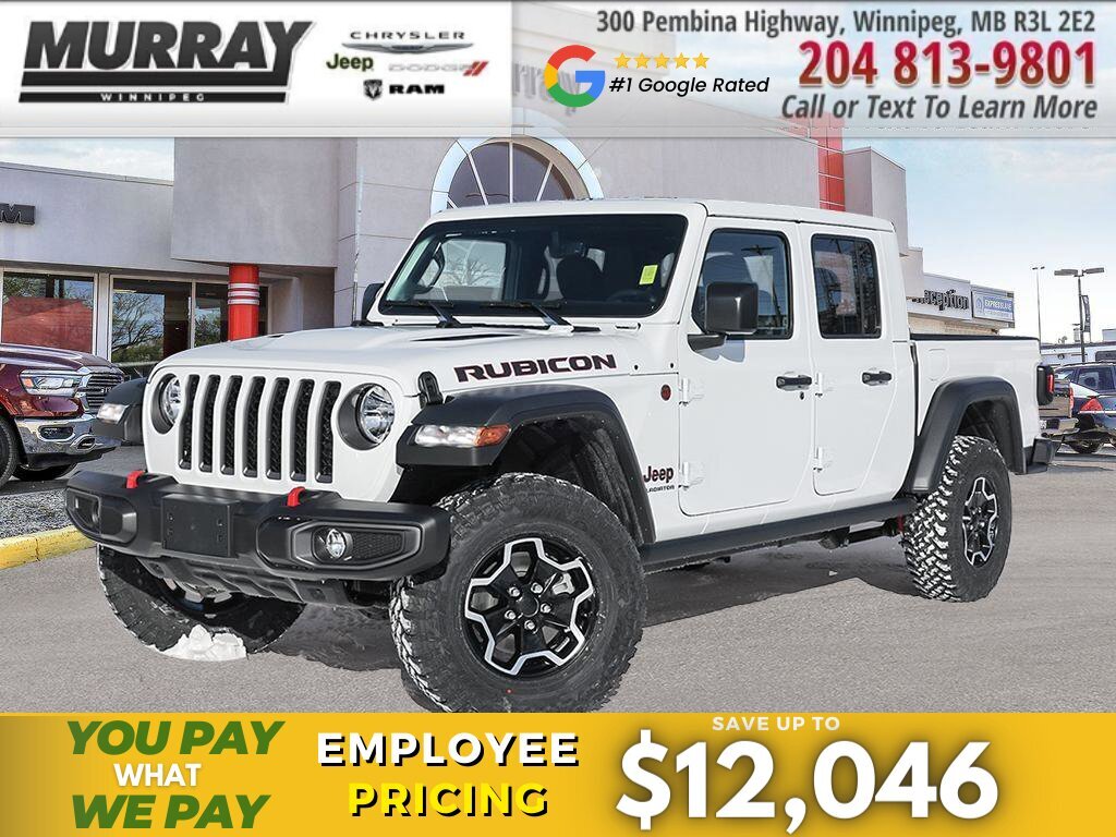 2023 Jeep Gladiator Rubicon 4x4 **320 B/W+TAXES LEASE SPECIAL